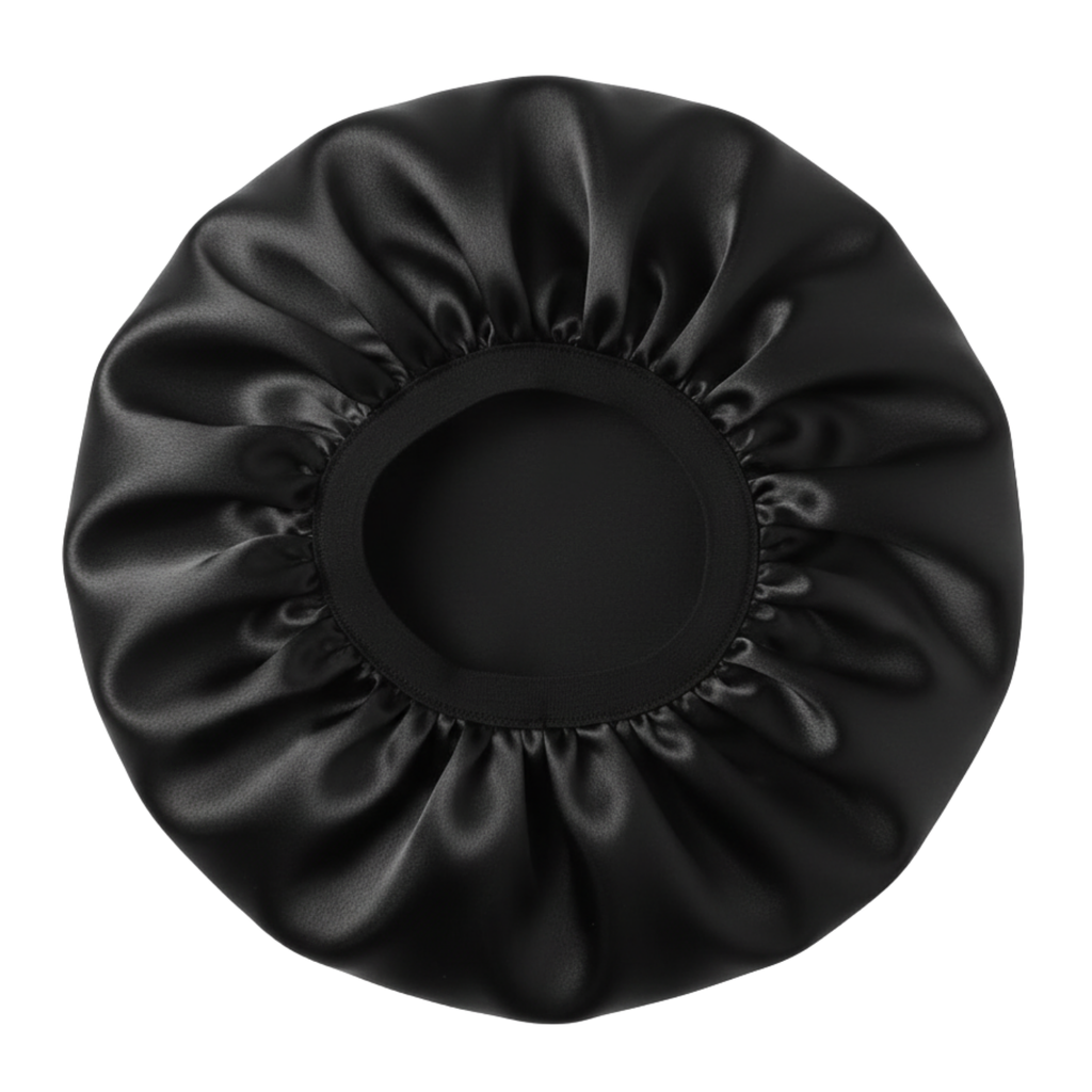 Mr. Durag Shower & Conditioning Cap XL, 1 Count, Black