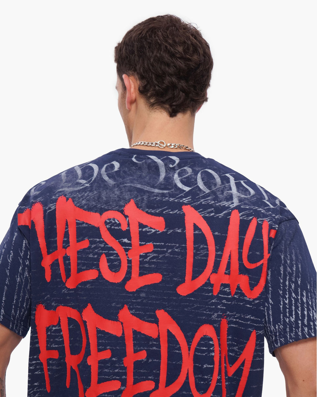 Valabasas Freedom Tee - Navy Blue