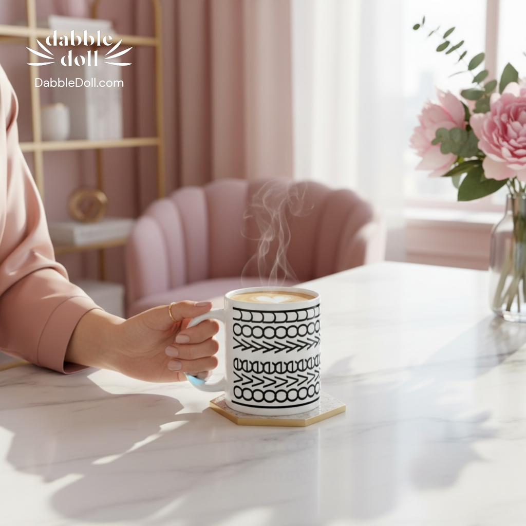 Dabble Doll Curated Gift Box with Coffee Mug