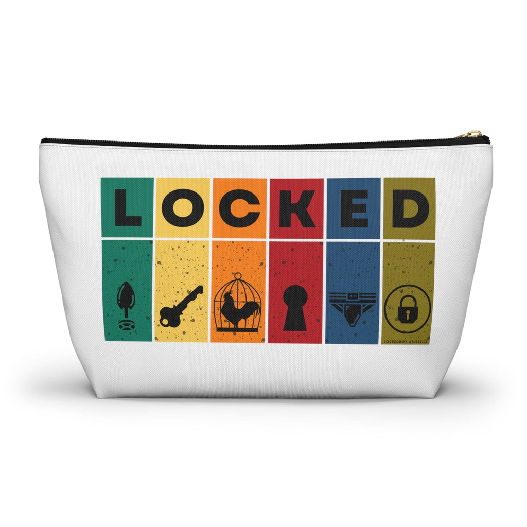 Locked Blocks Chastity Pouch - Lockedboy Athletics